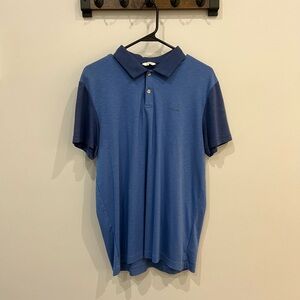Men's Calvin Klein Blue Polo Shirt